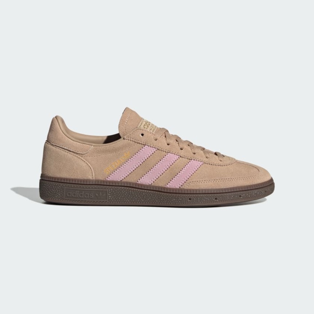 New Adidas Handball Spezial Shoes Warm Sandstone / Clear Pink / Gum Women’s 6